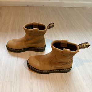 Dr. Martens Light Brown Ankle Boots